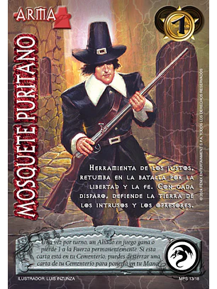Mosquete Puritano (MP1)