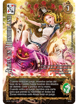 Alicia en Wonderland (ONY - MA)