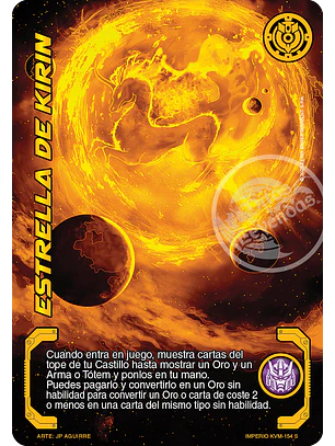 Estrella de Kirin (KVM - Secreta)