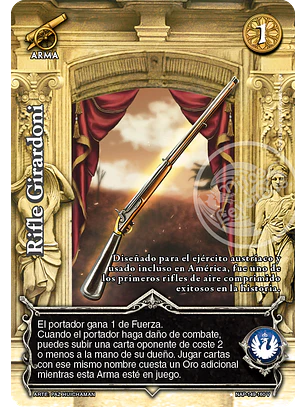 Rifle Girardoni (Napoleón - VC Foil)