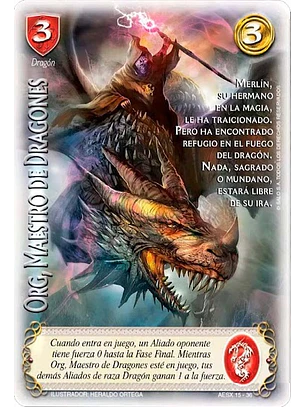 Org, Maestro de Dragones (AESX - Corte de la Furia)