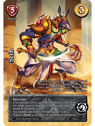 Seth (Kit Racial 2024 - Reprint)