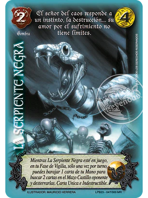 La Serpiente Negra (Leyendas PB 3.0 - MR)