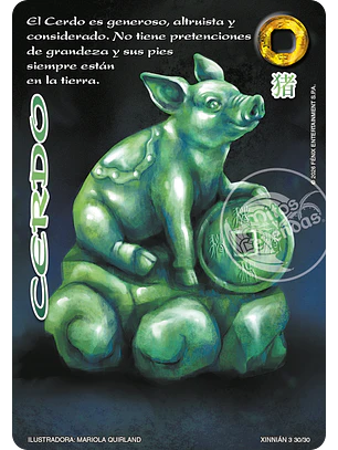 Cerdo (Xinnian 3 - Año del caballo)