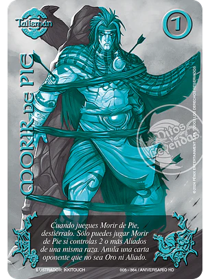 Morir de Pie (HD Aniversario - Esmeralda)