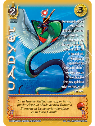 Uadyet (Aniversario de Ra - Cortesana)