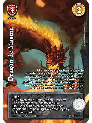 Dragón de Magma (Kit Racial 2024 - Reprint)