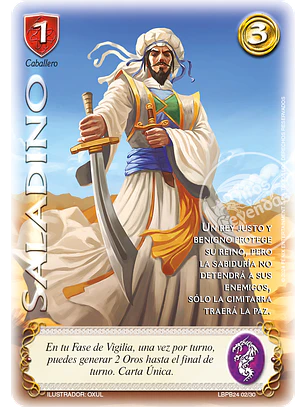 Saladino (LBPB24 - Arte Alternativo)