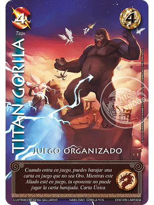 Titán Gorila (Juego Organizado)