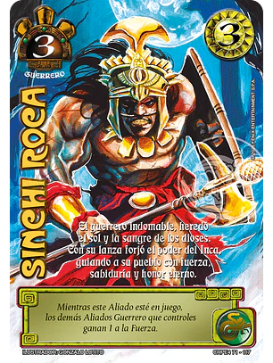 Sinchi Roca (Kit Racial Guerrero 2025)