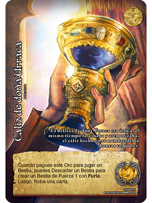 Cáliz de doña Urraca (CID - Real)