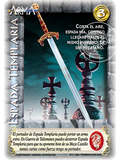 Espada Templaria (Clásico CRU - Cortesana)