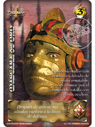 Mascara de Oro