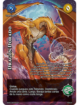 Dragón Dorado (TK25 - Buy a box)