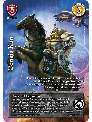 Gengis Kan (Kit Racial 2024 - Reprint)
