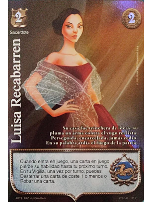 Luisa Recabarren (LTD - Vasalla Foil)