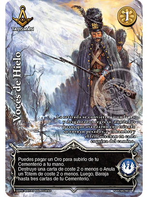 Voces de Hielo (Napoleón - VC Foil)