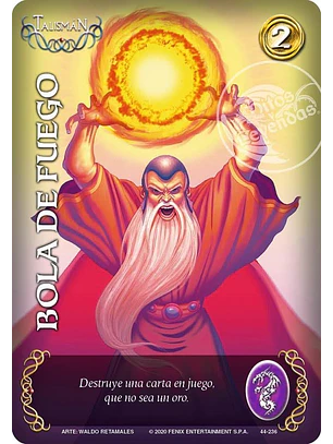 Bola de Fuego (Kit de Juego 1)