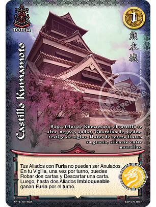 Castillo Kumamoto (Esp.Samurai - Real)