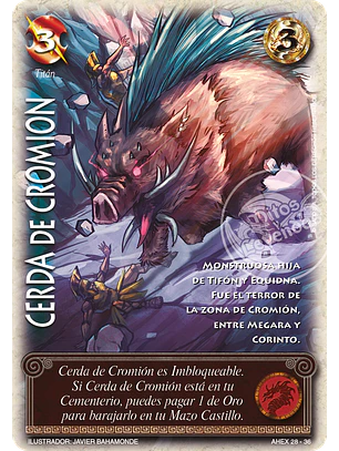 Cerda de Cromion (Relatos de Helénica)