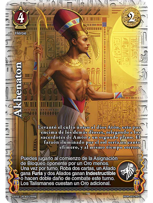 Akhenaton (La Venganza de Horus - UR)