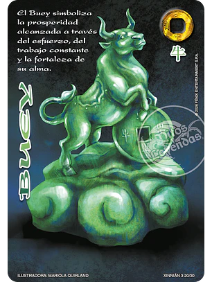 Buey (Xinnian 3 - Año del caballo)