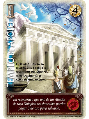Templo de Apolo (HELENICA ANIV - Cortesana)