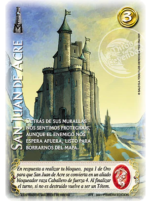 San Juan de Acre (Clásico CRU - Cortesana)