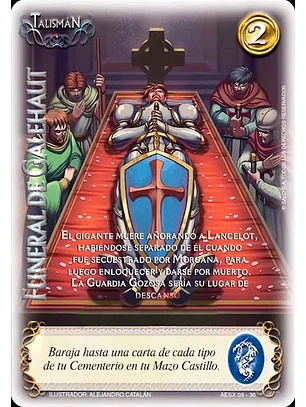 Funeral de Galehaut (AESX - Lancelot Grial)