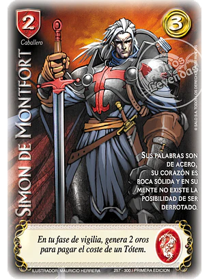 Simón de Montfort (Clásico CRU - Cortesana)