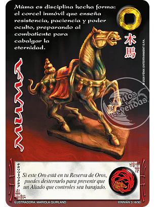 Muma (Xinnian 3 - Año del caballo)