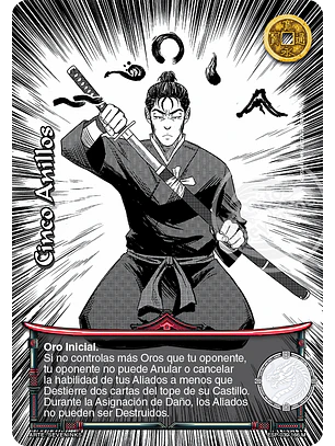 Cinco Anillos (Esp.Samurai - Manga)