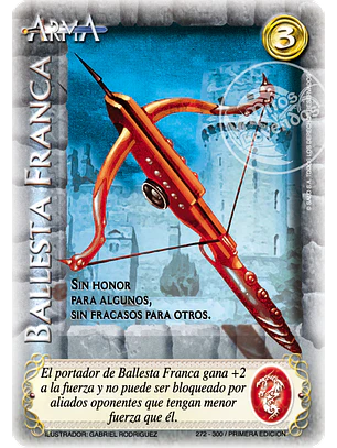Ballesta Franca (Clásico CRU - Cortesana)