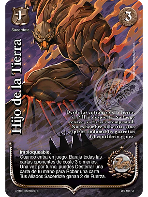 Hijo de la tierra (LTD - Historia Alternativa)