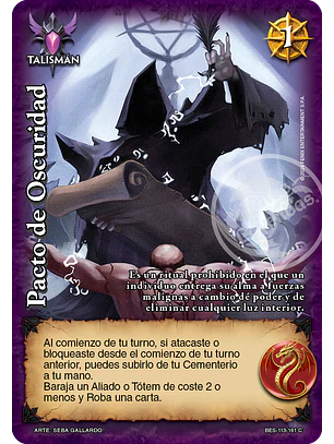 Pacto de Oscuridad (Bestiarium - Cortesana)