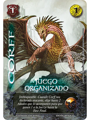 Corff (Juego Organizado)