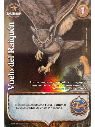 Vuelo del Raiquén (LTD - Vasalla Foil)