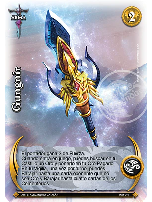 Gungnir (Colección Inmortal)