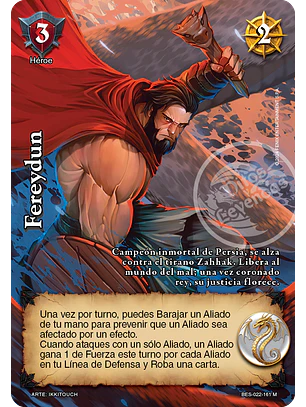 Fereydun (Bestiarium - MR)