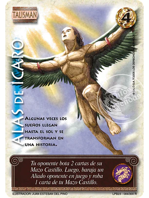 Alas de Icaro (Leyendas PB 3.0 - Reales)