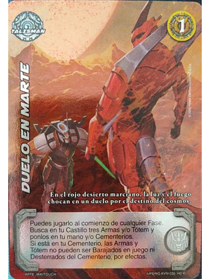 Duelo en Marte (KVM - Mega Real)