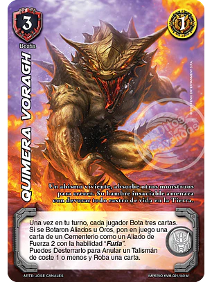 Quimera Voragh (KVM - Mega Real)