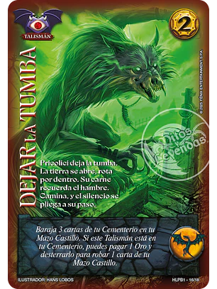 Dejar la tumba (Colmillos de Avalon)