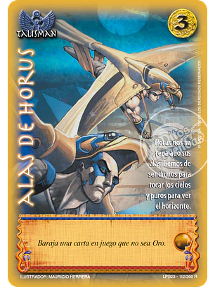Alas de Horus (Leyendas PB 3.0 - Reales)
