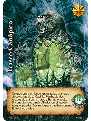 Frasco Canópico (Bestiarium - Promocional)