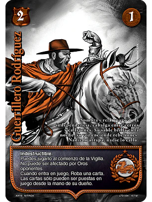 Guerrillero Rodríguez (LTD - Mega Real)