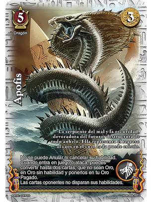 Apofis (La Venganza de Horus - UR)