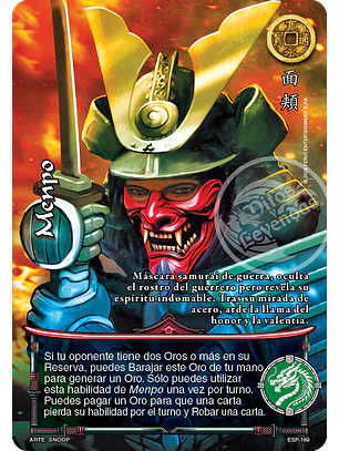 Menpo  (Esp.Samurai - Promocional)