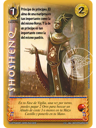 Shoshenq (Aniversario de Ra - Cortesana)