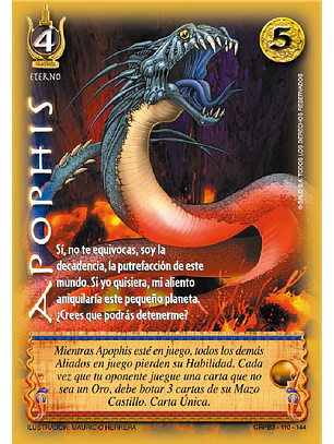 Apophis (CRPB3 - Eterno)